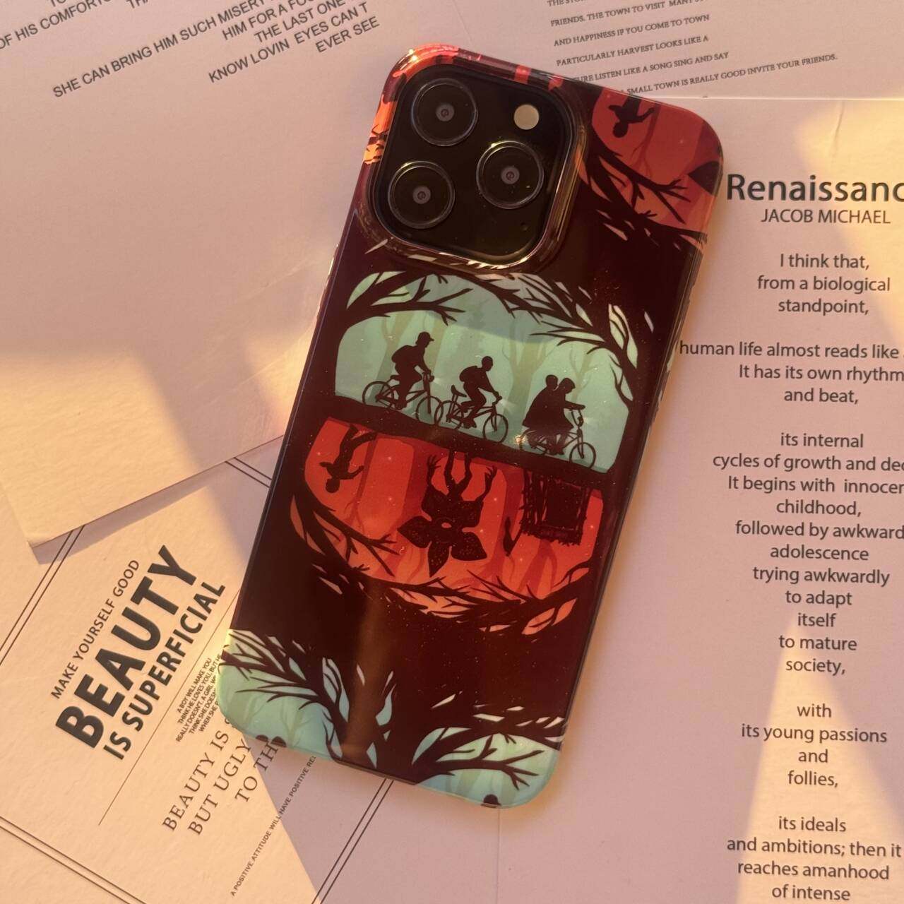 StrangerThings手机壳适用17Air苹果16Pro华为P80荣耀300怪奇物语VIVOiqoo13一加12小米15红米K80/OPPOreno14,3C数码配件,手机保护套/壳,淘宝优惠券,粉丝福利购,淘宝优惠卷