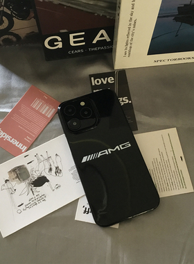奔驰AMG手机壳适用17Air苹果16Pro华为Pura80荣耀300汽车VIVO iqoo13一加ace5小米15红米K80周边OPPOreno14套