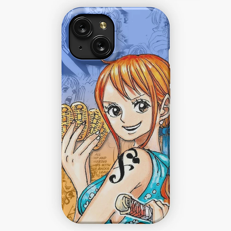 亮面菲林硬套海贼王手机壳适用15ProMax苹果14puls娜美iPhone13华为P70周边vivo一加ace3v小米12动漫oppo同款