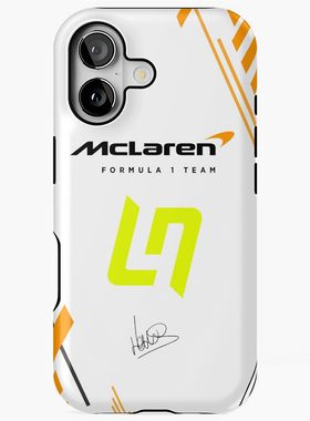 F1兰多诺里斯Magsafe磁吸手机壳适用iPhone17Air苹果16E简约高级感15plus潮牌14硬壳ip13菲林12promax保护套