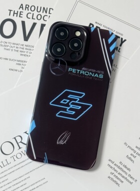 F1奔驰amg手机壳适用17Air苹果16Pro华为Pura80荣耀300赛车VIVOiqoo13一加ace5小米15红米K80个性OPPOreno14