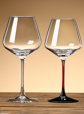 2025新款水晶红酒杯轻奢高级感家用醒酒器套装勃艮第葡萄酒高脚杯