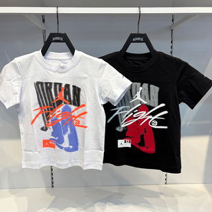 JORDAN乔丹正品25年夏季男女童时尚舒适针织短袖JD2522103