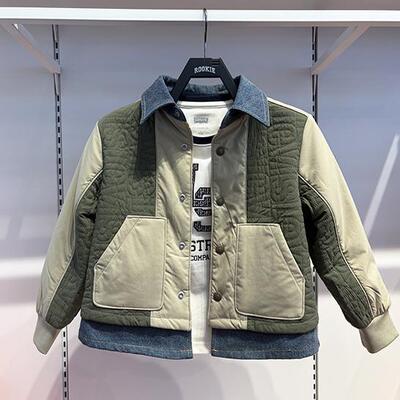 李维斯冬季时尚保暖薄棉服外套