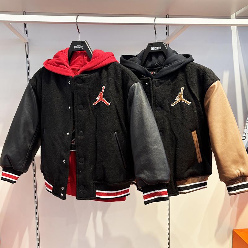 JORDAN时尚保暖夹棉棒球外套