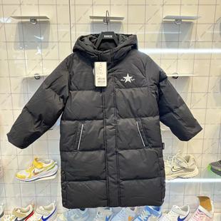 CONVERSE匡威25年新冬季男女童时尚舒适保暖长款羽绒服 CV2542553