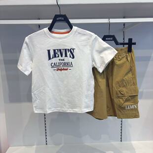 Levi's李维斯圆领短袖26年夏男女儿童休闲时尚百搭T恤LV2622036