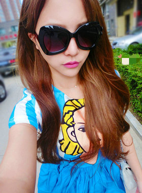 墨镜花儿与少年古力娜扎太阳眼镜