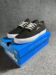 Summer Style Original Box Lakai Oxford Skateboard Shoes, Breathable Canvas Upper, Versatile, Lightweight and Comfortable