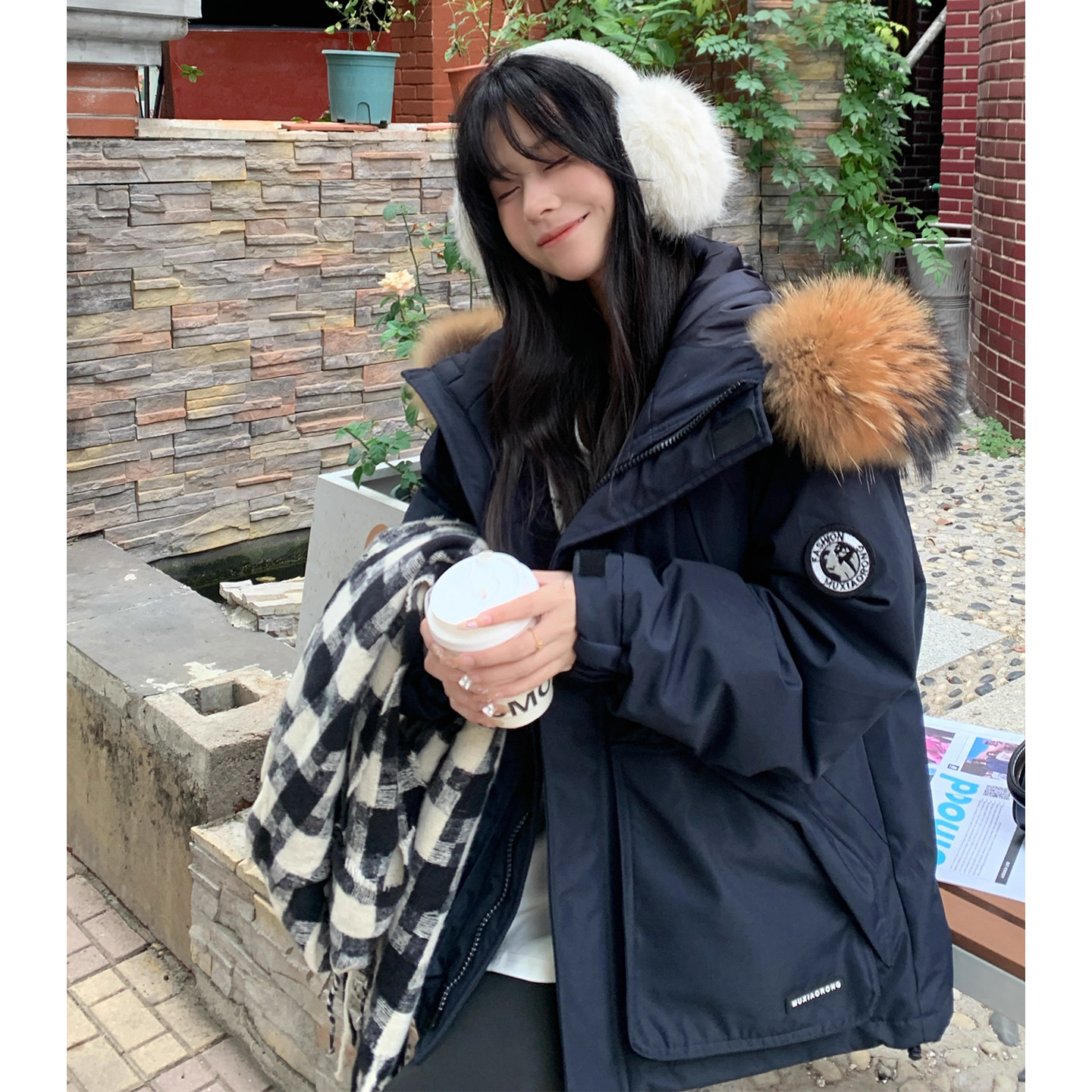Last danse羽绒服女短款2025新款冬小个子加厚90白鸭绒工装派克服