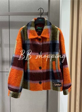 元现货韩国贝家家2025年新款冬款BEN舒适毛呢外套BACT61-461