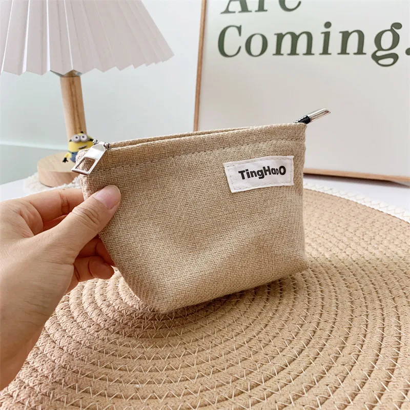 原创小众麻布艺化妆包大容量高性价比便携随身收纳包文艺女包拉链,箱包皮具/热销女包/男包,手拿包,淘宝优惠券,粉丝福利购,淘宝优惠卷