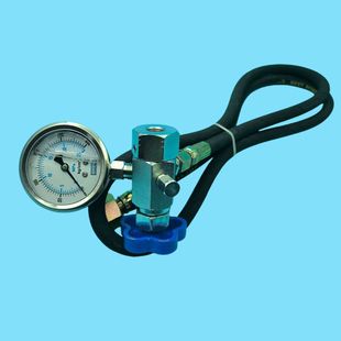 安徽南通液压闸式剪板机摆式剪板机配件氮气回程缸蓄能器充气工具