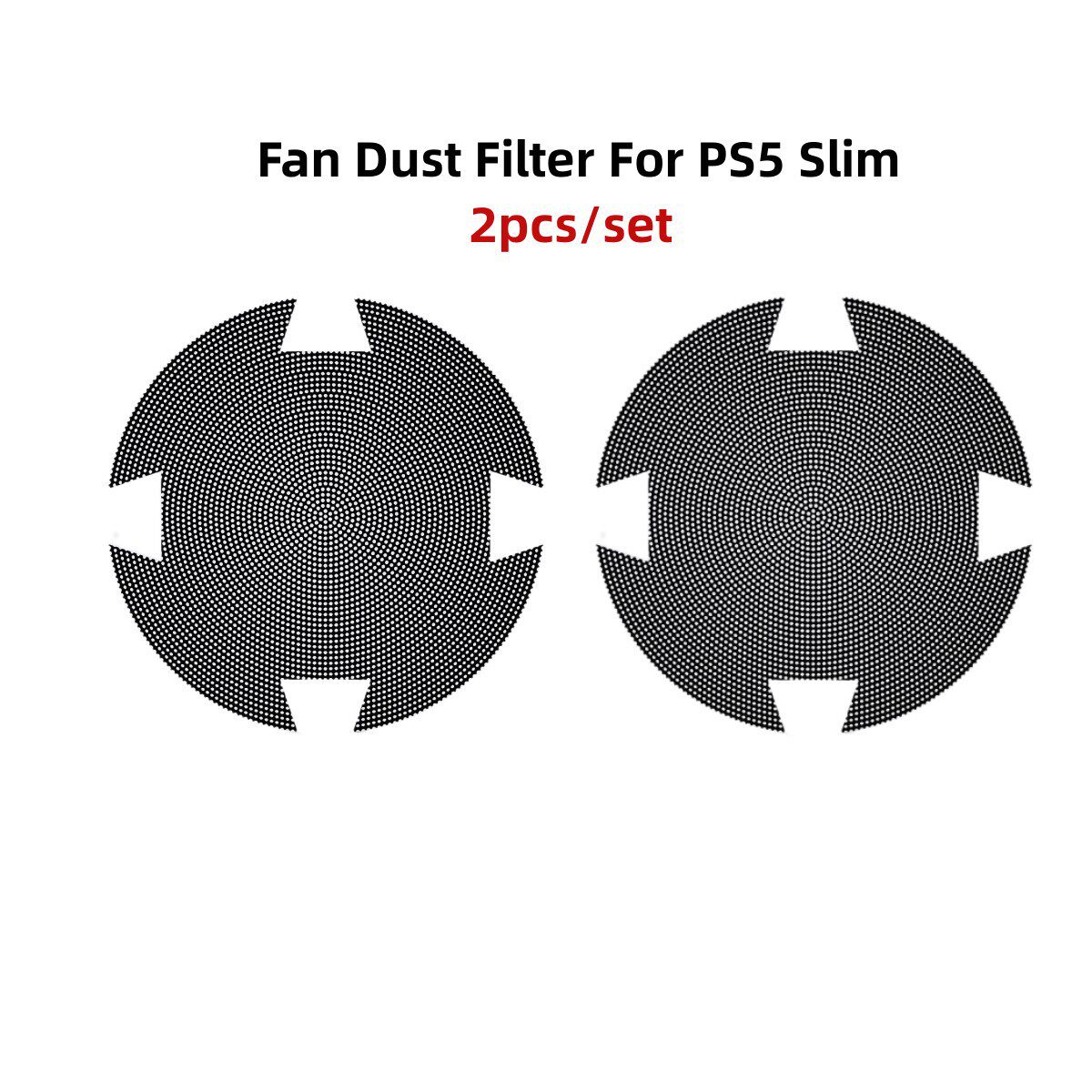 PS5 Pro防尘网PS5 Slim散热孔防尘网通用于Slim/