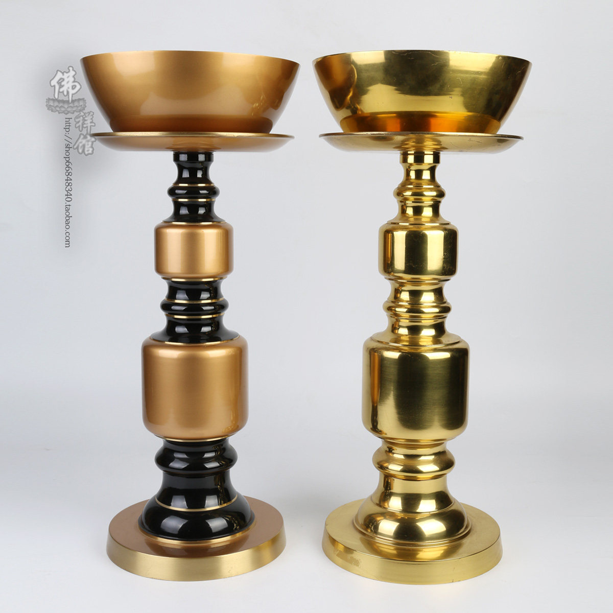 纯铜油灯 食用油供佛长明灯 酥油灯 大铜碗油灯 寺庙铜油灯座摆件