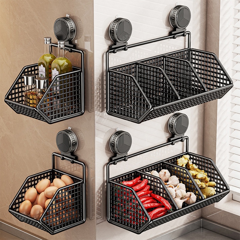 日本进口MUJIE厨房吸盘置物架