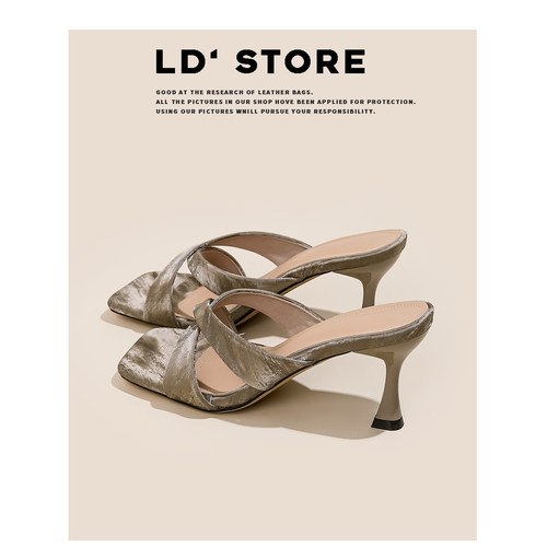 【现货！秒发】羊皮凉鞋