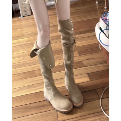 【现货！马上发】内增高长靴