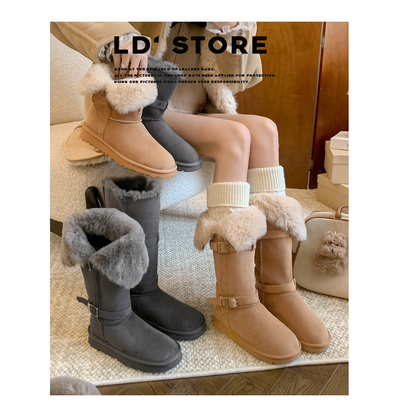 【现货！秒发】加厚绒雪地靴