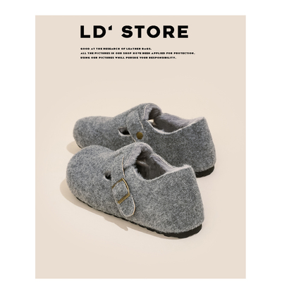 【现货！马上发】加厚绒勃肯鞋