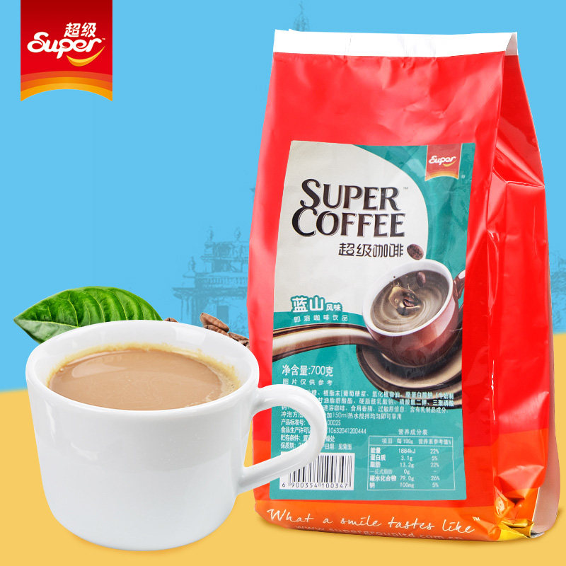 Super/超级蓝山风味速溶咖啡饮品原料超级咖啡700g即溶咖啡冲饮品|msdalam kategori kopi/oatmeal/Dibancuh ke dalam teh, kopi segera/biji kopi/serbuk, kopi segera - dari Buy2taobao.com untuk memberikan perkhidmatan ejen Taobao profesional membeli