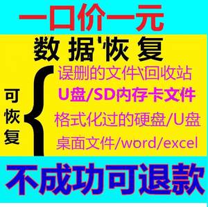 电脑数据嗨恢复软件误删文件格式化回收站清空数还原格式文件大师