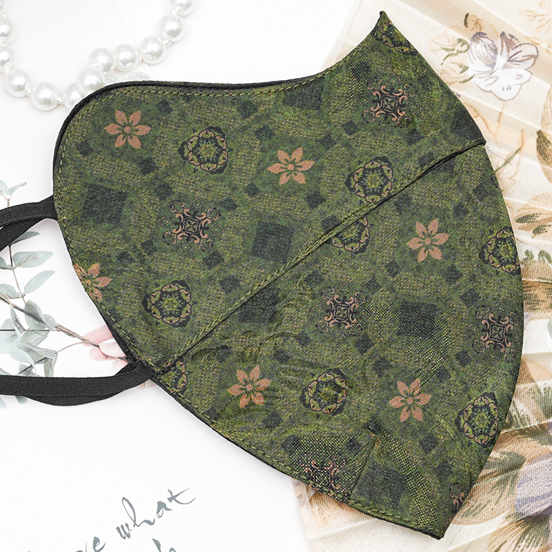 香云纱护眼角防晒透气口罩防尘