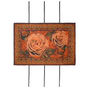 枕巾【爱意涌现】香云纱桑蚕丝枕巾卧室高档真丝枕头巾速干创意