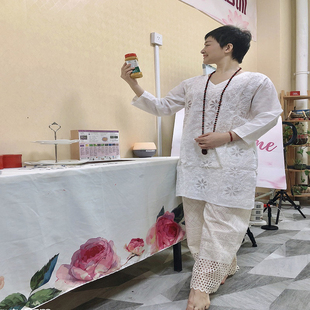 印度女装进口宝莱坞民族手工活刺绣瑜伽上衣裤子昆达里尼现货新