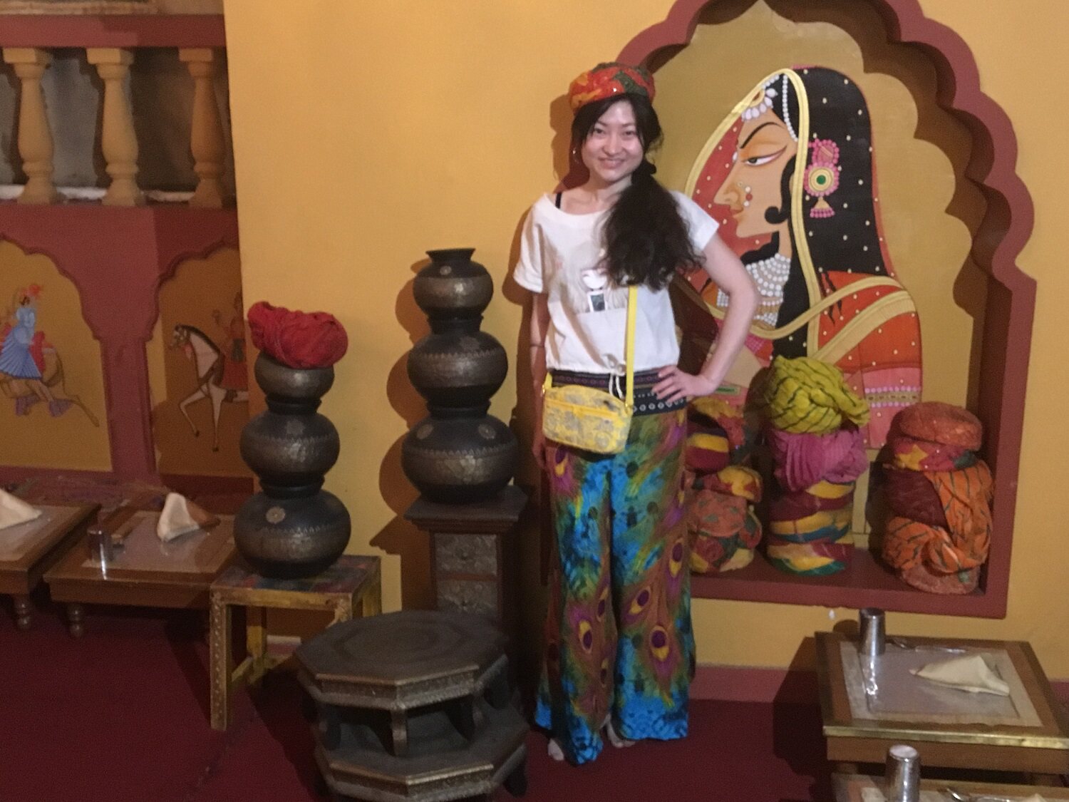 进口棉阔腿裤波西米亚民族风舞蹈旅游多款现货印巴尼泊尔泰国云南
