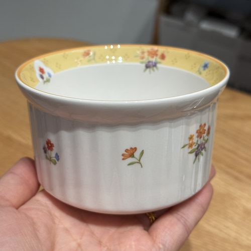 日本Noritake则武真爱系列田园风小碗甜品碗 10.5*6cm 全新