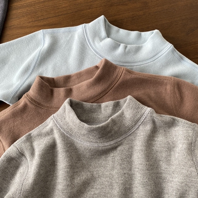 打底衫轻暖蓬松肌理感~宽松有度