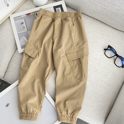 绵软舒适~山系穿搭风男童休闲裤
