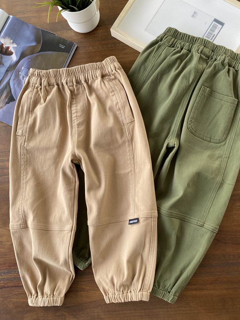 大米淘长裤棉布休闲裤