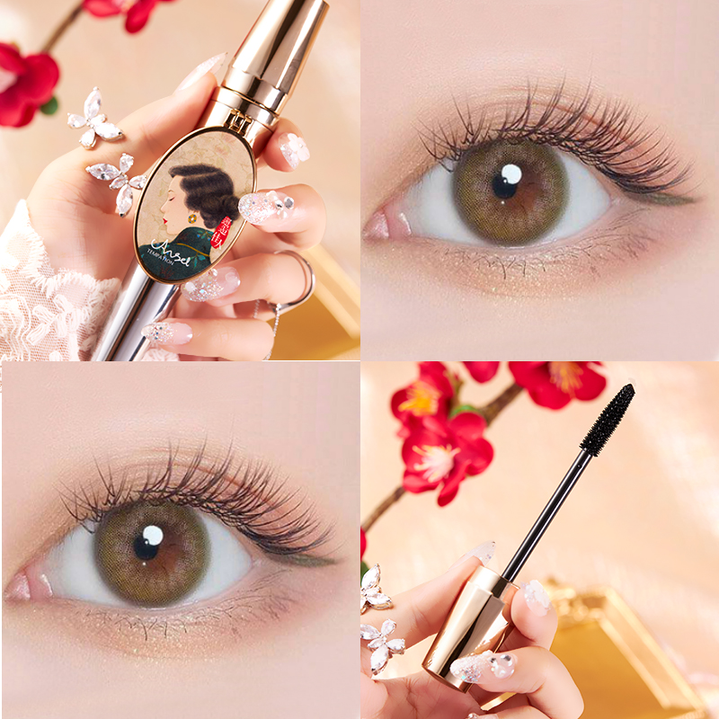 天使的诱惑纤翘浓密睫毛膏细密毛刷速干防水持久定型卷翘睫毛膏