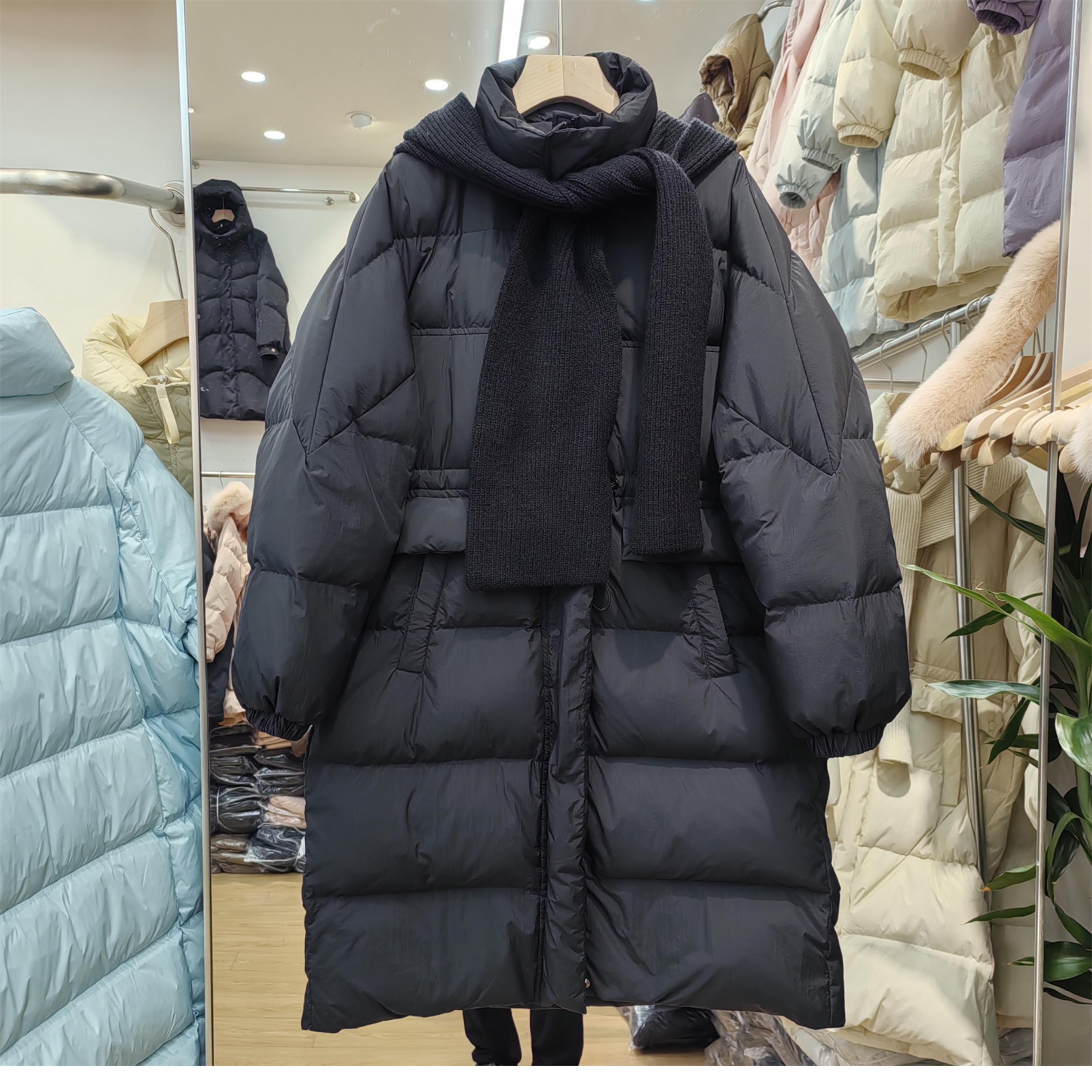 2025冬新款立领中长款羽绒服