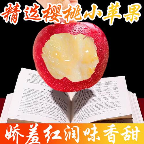 爽口脆甜新疆阿克苏樱桃小苹果