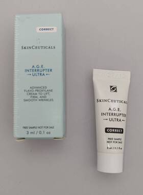 新版国柜修丽可AGE塑颜面霜3ml抗糖化无龄紧致滋润抗衰老修护淡纹