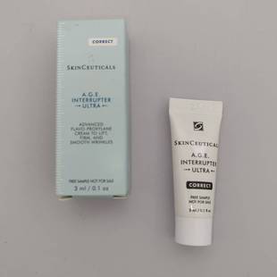 新版国柜修丽可AGE塑颜面霜3ml抗糖化无龄紧致滋润抗衰老修护淡纹