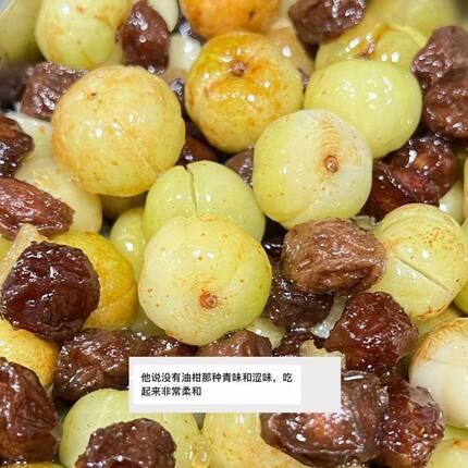 潮汕特产老冰糖话梅油柑果纯手工半腌制酸甜口味孕妇开胃水果