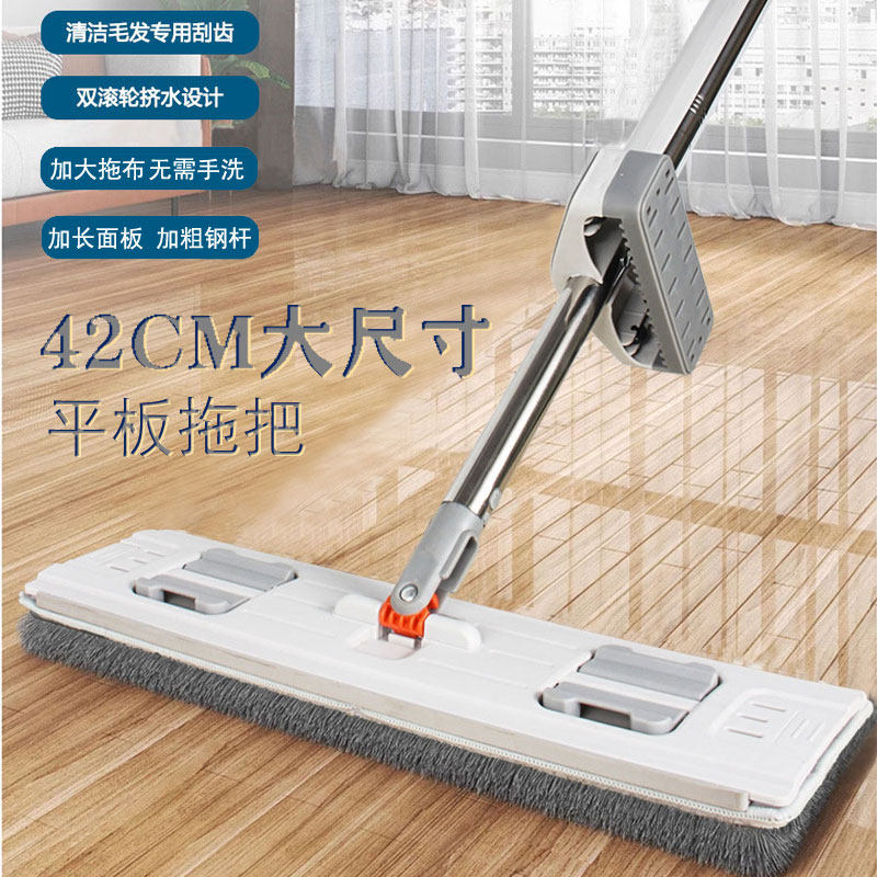 免手洗拖把家用一拖净2023懒人拖