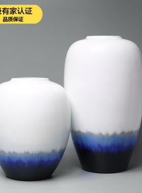 新中式风手绘陶瓷样板房工艺品