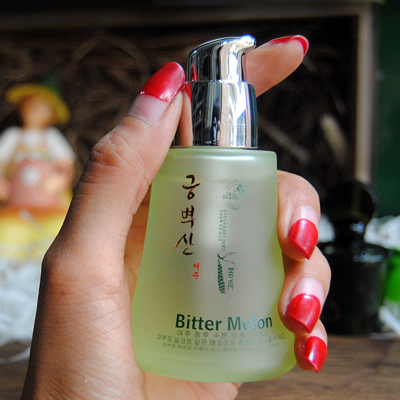 正品韩伊Skinbeuaty苦瓜清透补水调理精华素40ml 清爽滋润