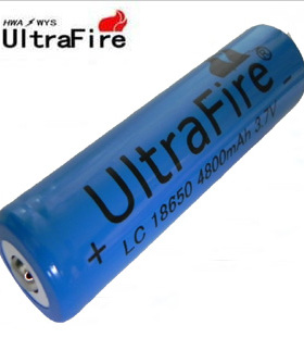 升级版 4800mA 18650充电锂电池强光手电电池