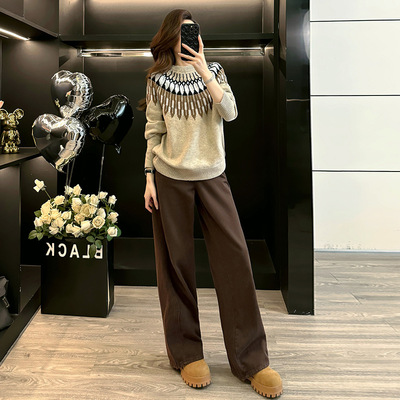 文艺复古费岛尔潮流设计感两件套