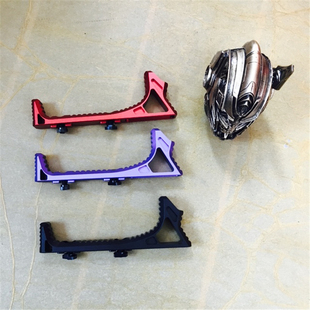 金属MLOK阻手器小月亮ARP9配件通用精击SLR阻手玩具改装模型护手