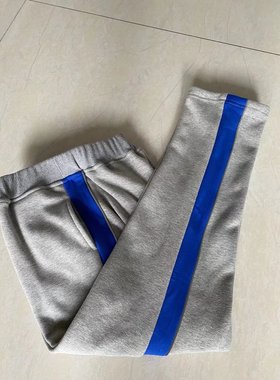 灰色杠反光条校服裤子初高中小学生宽松运动宽松两道杠一道杠校裤