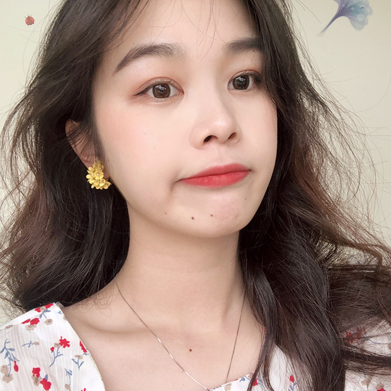 林肉完韩国优雅气质香芋紫蔷薇花环耳圈时尚小仙女柠檬黄耳环女|ruв категории Украшения,ювелирные изделия, серьга, серьги - от Buy2taobao.com для оказания профессиональной услуги покупки агента Taobao