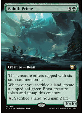 EOC 013/033 至尊巴洛西 Baloth Prime 扩画