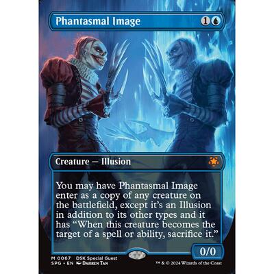 万智牌 幻象身影 Phantasmal Image 英文 SPG 067特别来宾